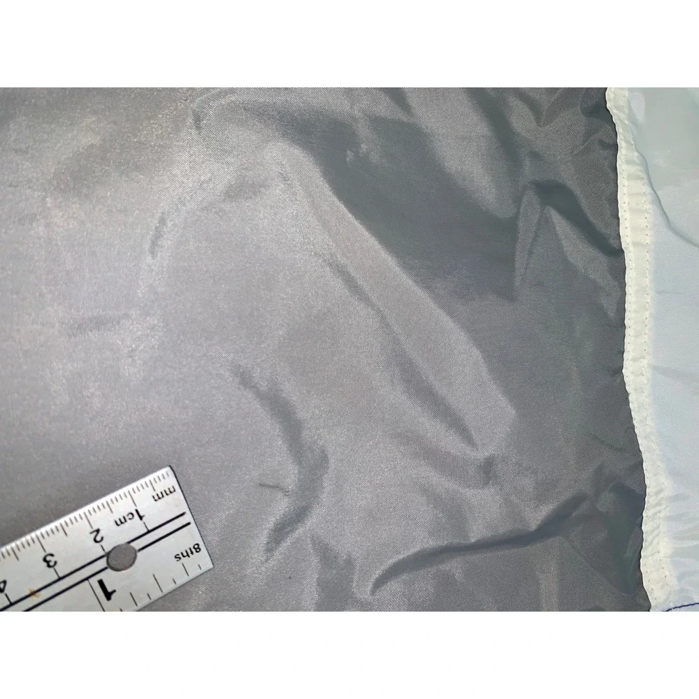 Vintage 90s Nike Windbreaker‎ Jacket XL Blue White Grey Colorblock Half Zip Hood